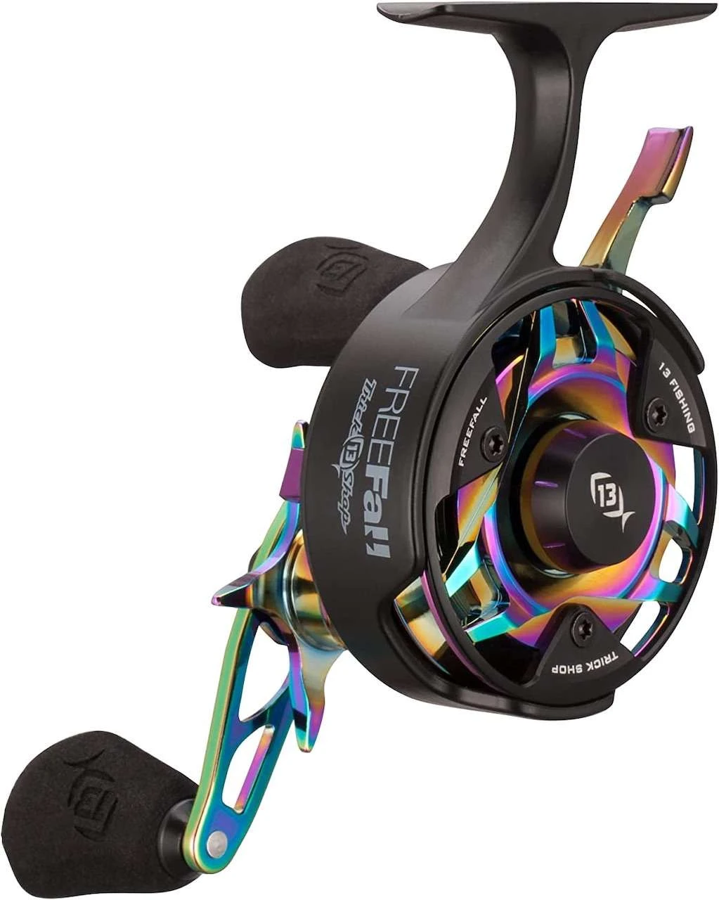 13 Fishing BBCFFTS222.5-RH FreeFall Carbon Trick Shop Edition Ice Reel 4 13 Fishing BBCFFTS222.5-RH FreeFall Carbon Trick Shop Edition Ice Reel - Image 2