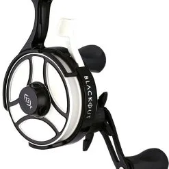 Saltwater Rod & Reel Combos Shop 39 13 Fishing Black Betty Free Fall Ghost Ice Reel - Blackout Glow - L/H