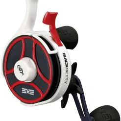 Saltwater Rod & Reel Combos Shop 33 13 Fishing BBFFGWUSA-2.5-RH Black Betty Free Fall Ghost Ice Reel