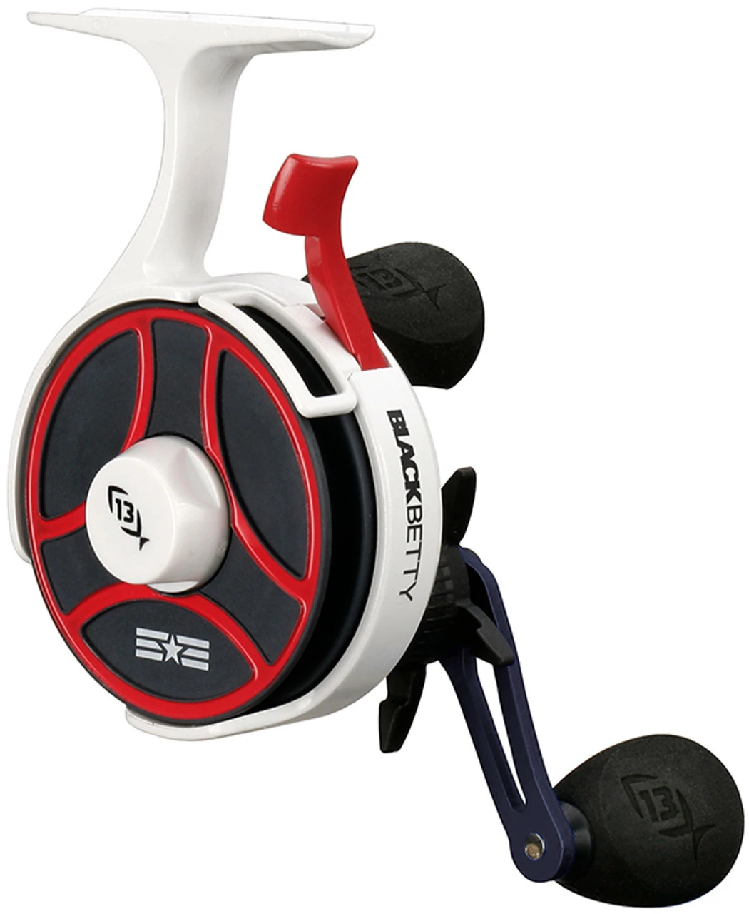 13 Fishing BBFFGWUSA-2.5-RH Black Betty Free Fall Ghost Ice Reel 3 13 Fishing BBFFGWUSA-2.5-RH Black Betty Free Fall Ghost Ice Reel