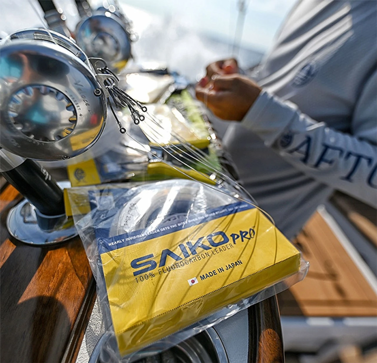 Aftco Saiko Pro Fluorocarbon Leader - Pink - 40lb - 25yds 4 Aftco Saiko Pro Fluorocarbon Leader - Pink - 40lb - 25yds - Image 2