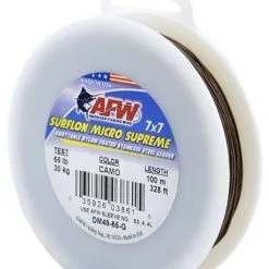American Fishing Wire Surflon Micro Supreme Nylon 7x7 Leader Wire