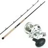 Avet SX 5.3 RH 1 Speed Reel / TackleDirect TDSSC701MHT Silver Hook Rod Combo -Saltwater Rod & Reel Combos Shop avet sx 53 1 speed reel tackledirect tdssc701mht silver hook rod combo 78139.1650992022