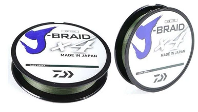 Daiwa J-Braid X4 Dark Green Line - 150yds - 30lb With Line Cutter 3 Daiwa J-Braid X4 Dark Green Line - 150yds - 30lb With Line Cutter