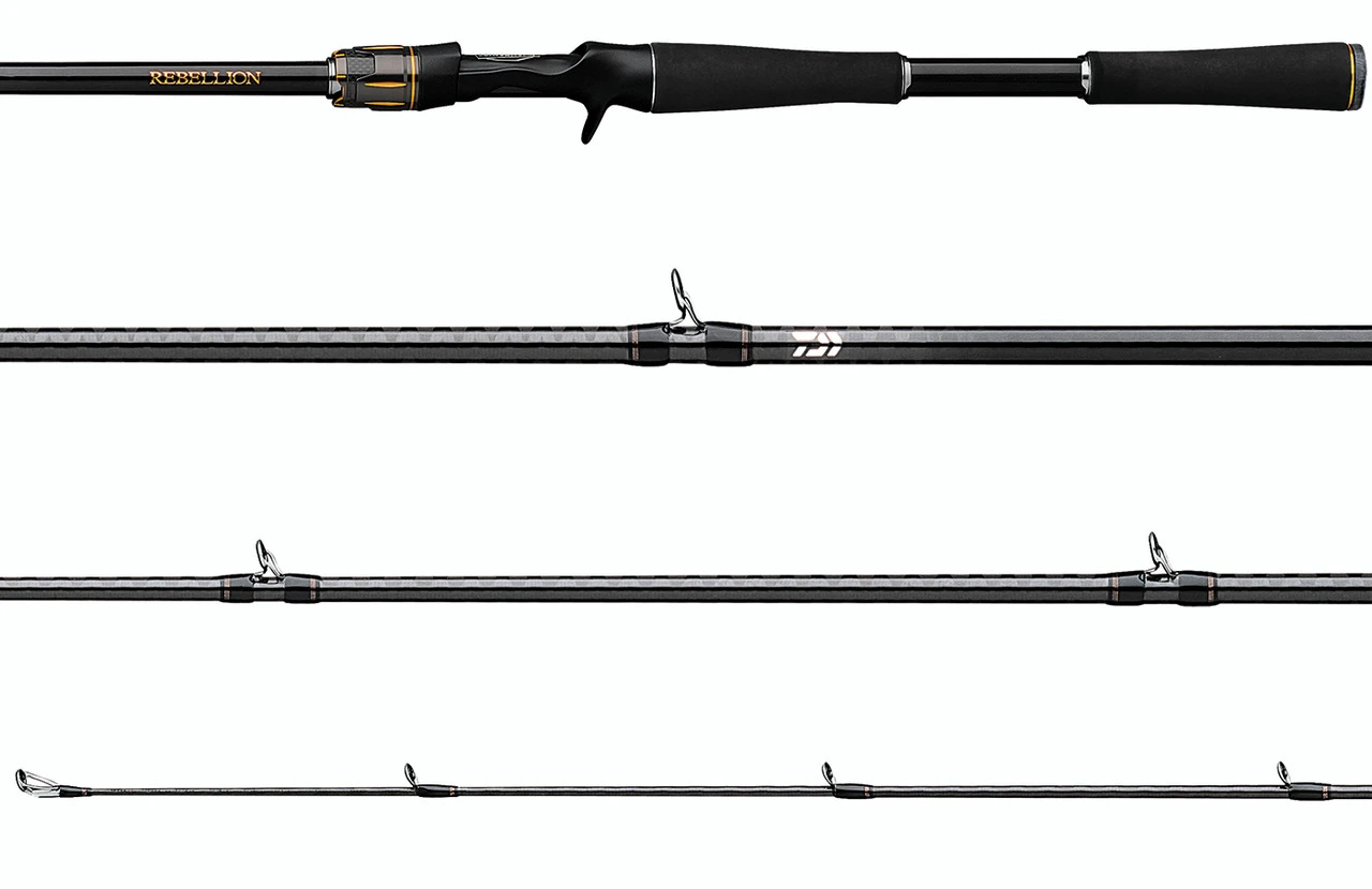 Daiwa Rebellion Casting Rods 3 Daiwa Rebellion Casting Rods