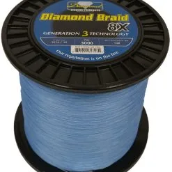 Momoi Diamond Braid Generation III 8X Braided Line - Blue