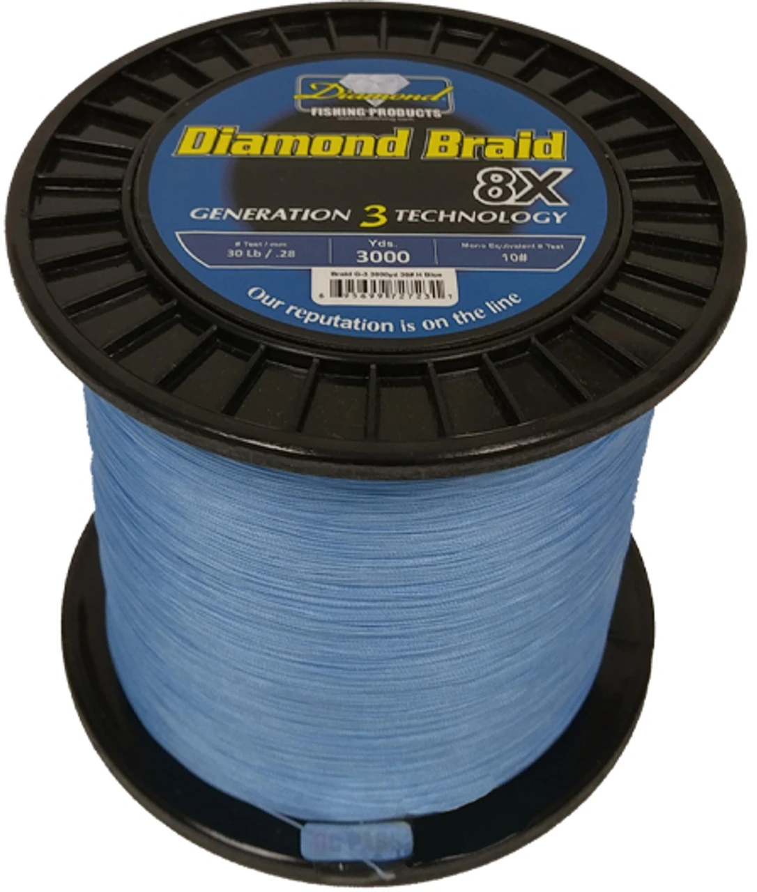 Momoi Diamond Braid Generation III 8X Braided Line - Blue 3 Momoi Diamond Braid Generation III 8X Braided Line - Blue