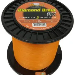 Momoi Diamond Braid Generation III 8X Braided Line - Orange