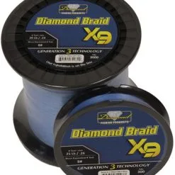 Momoi Diamond Braid Generation III X9 Braided Line - Blue