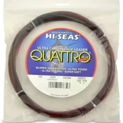 Hi-Seas Quattro Plus Low-Vis Camo Leader 100 Yd. Coil