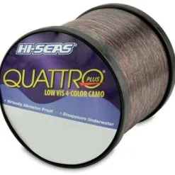 Hi-Seas Quattro Plus Low-Vis Camo Line 1 Lb. Spool