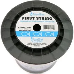 Izorline 002568 First String Heavy-Duty Mono Line - 50lb - Blue - 1kg Bulk Spool