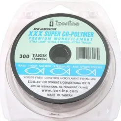 Izorline 064023 XXX Super Co-Polymer Mono Line - 6lb - Smoke - 300yd Spool