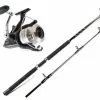 Shimano BTR8000OC Baitrunner OC Reel / Ande ATS-5701A MH Spin Combo -Saltwater Rod & Reel Combos Shop shimano btr8000oc baitrunner oc ande 5000 ats 5701a mh live bait combo 50605.1651080242.386.513