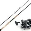 TackleDirect Shimano/TD Fluke/Flounder Combo -Saltwater Rod & Reel Combos Shop shimano trn100g triton graphite levelwind reel tackledirect tdssc701mht silver hook rod combo 34576.1651002630.386.513