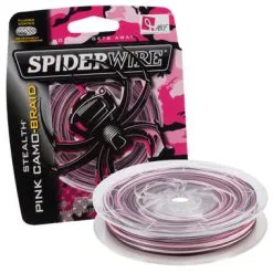 Spiderwire Stealth Pink Camo Braid