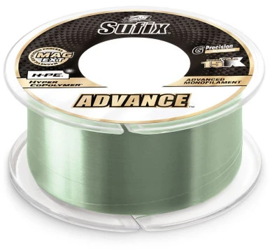 Sufix Advance Monofilament Fishing Line - Lo-Vis Green 3 Sufix Advance Monofilament Fishing Line - Lo-Vis Green