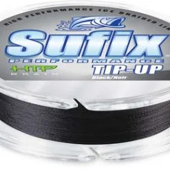Sufix Performance Tip Up Ice Braid - 50yds - Black - 20lb