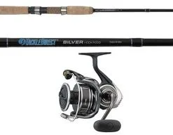 TackleDirect BGMQ3000D-XH/TDSS701MH Silver Hook Spinning Combo