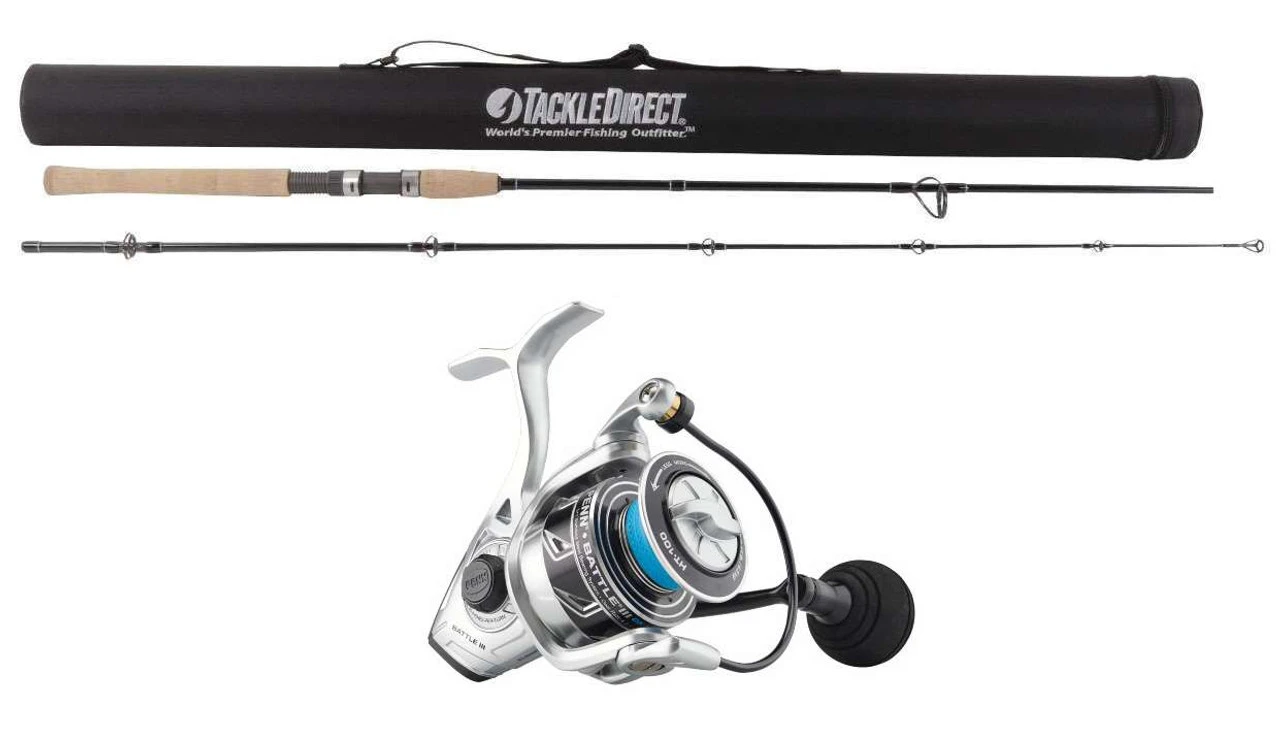 TackleDirect Silver Hook 2-pc/Penn BTLIII4000DX Battle III DX Combo 3 TackleDirect Silver Hook 2-pc/Penn BTLIII4000DX Battle III DX Combo