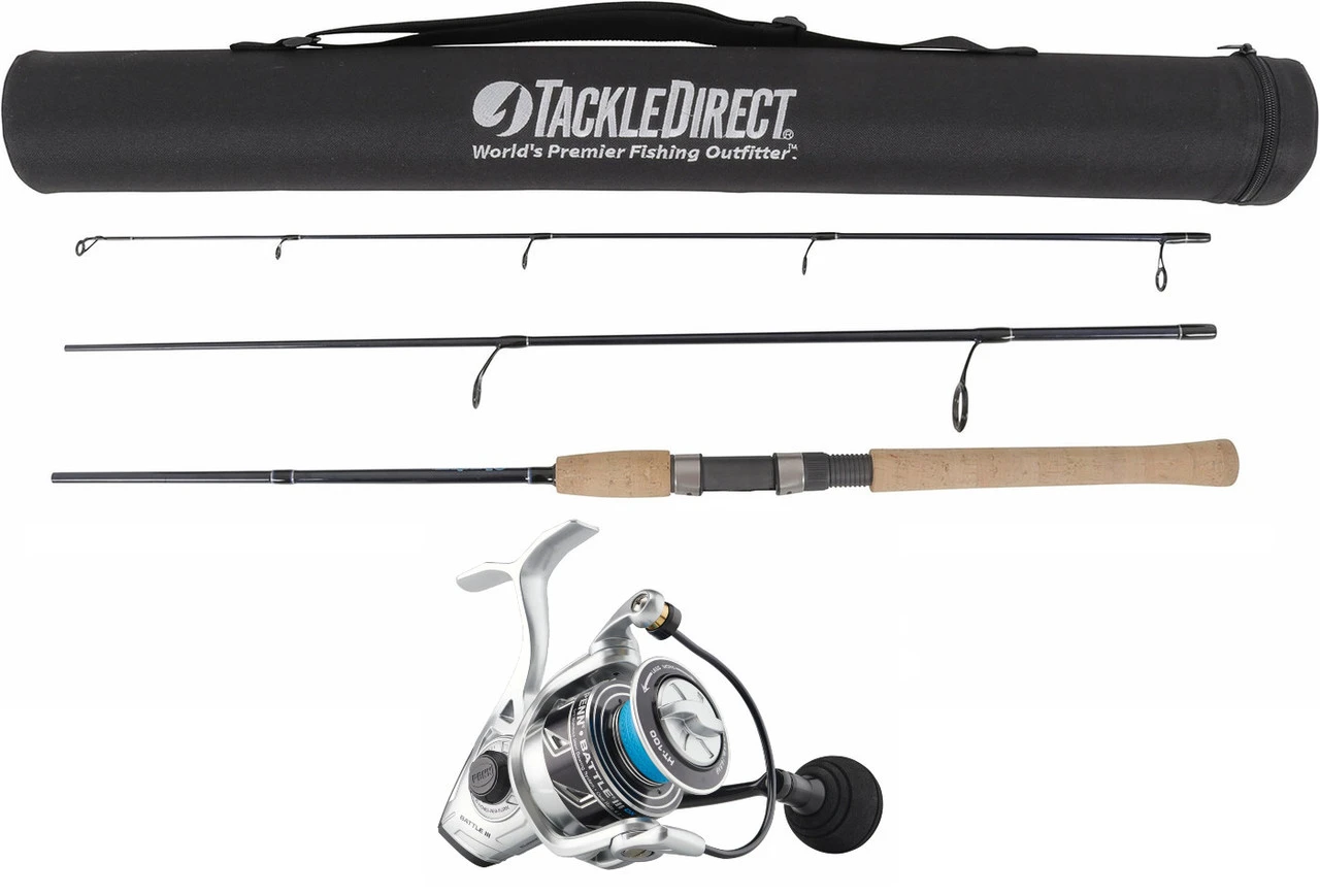 TackleDirect Silver Hook/Penn BTLIII3000DX Battle III DX Travel Combo 3 TackleDirect Silver Hook/Penn BTLIII3000DX Battle III DX Travel Combo