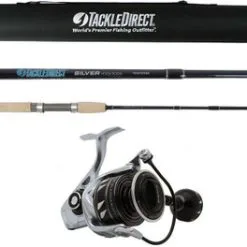 TackleDirect SLAIV2500DX/TDSSTS703M Silver Hook Spinning Combo