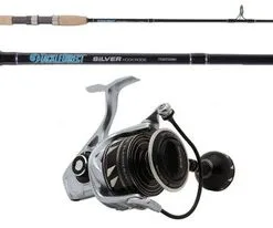 TackleDirect SLAIV3500DX/TDSS702MH Silver Hook Spinning Combo