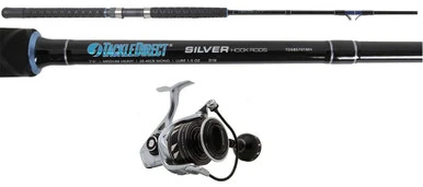 TackleDirect SLAIV4500DX/TDSBS701MH Silver Hook Boat Spinning Combo 3 TackleDirect SLAIV4500DX/TDSBS701MH Silver Hook Boat Spinning Combo
