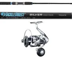TackleDirect STC5000XGFL/TDSSJ631M Silver Hook Jigging Combo