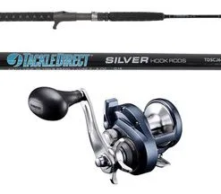 TackleDirect TDSCJ661MH Silver Hook/Shimano TOR14HGA Torium Combo