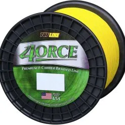 TUF-LINE 4ORCE Braided Fishing Line -Saltwater Rod & Reel Combos Shop tuf line 4orce braided fishing line 31505.1651332807