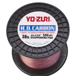Yo-Zuri HD Flourocarbon Leader - 500yds -Saltwater Rod & Reel Combos Shop yo zuri hd fluorocarbon leader 500yds 78767.1651349321