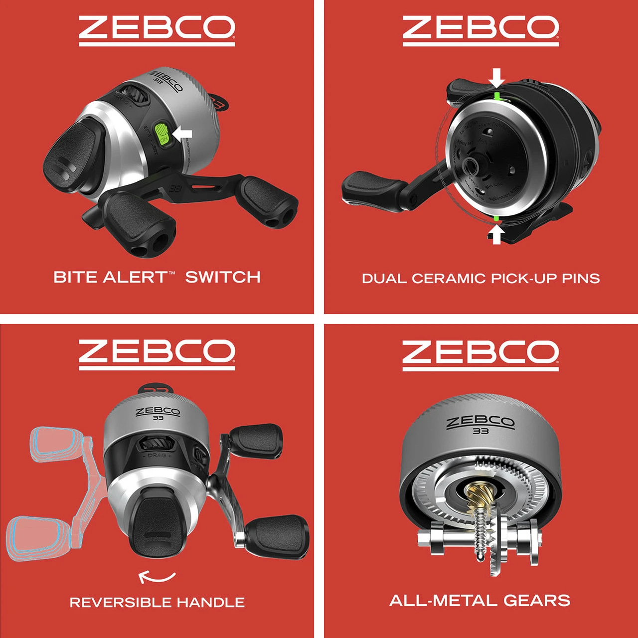 Zebco 33 MAX Spincast Reel 7 Zebco 33 MAX Spincast Reel - Image 5