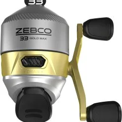 Zebco 33 MAX Gold Spincast Reel 12 Zebco 33 MAX Gold Spincast Reel -Saltwater Rod & Reel Combos Shop zebco 33mxngold sc3 33 max gold sc reel 14674.1651367498